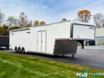 2026 Haulmark Edge 44' Race Car Trailer w/ Bathroom Equipped with Weekend Race Ready Options - Image 4