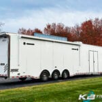 2026 Haulmark Edge 44' Race Car Trailer w/ Bathroom Equipped with Weekend Race Ready Options