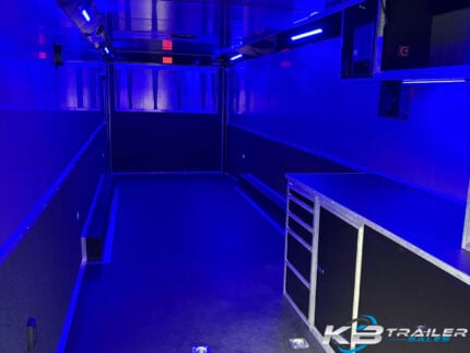 2026 Haulmark Edge 44' Race Car Trailer w/ Bathroom Equipped with Weekend Race Ready Options — photo 15