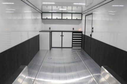2026 InTech 28' Race Trailer Lite - Lightweight Aluminum Enclosed Car Hauler Ready to take to Track!- 39164-PP-STK — photo 2