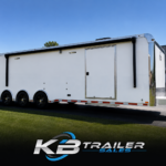 2026 32' inTech Triple Axle Aluminum Race Trailer | Premium Construction - 39165-STK-BK