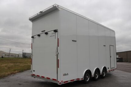 2027 InTech 24' inTech Stacker Trailer, Loaded with Options! Cabinets, Loft, Tie Downs, Backup Camera — photo 3