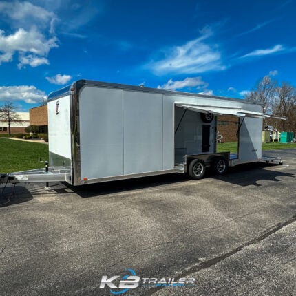 2027 InTech 24' Aluminum Race Trailer - Lightweight, Loaded, Track-Ready Lite Series - 36543-PP