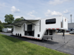 2026 InTech 44' GN Icon Trailer w/ Bathroom, Dual Power Awnings, Cabinets, Winch & More - Image 3