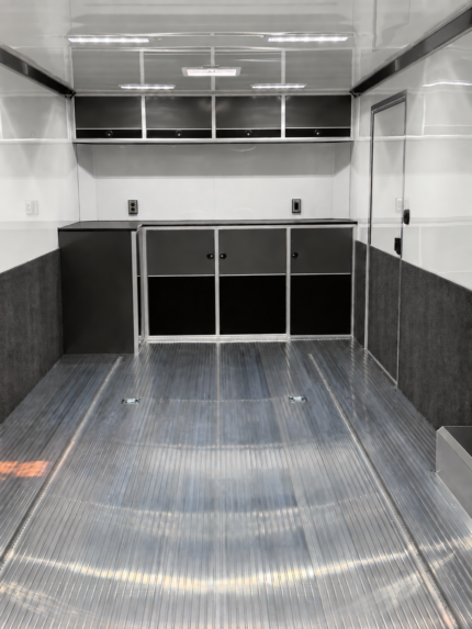 2027 inTech 28' Lite Aluminum Car Hauler | Custom Cabinets, Winch, Electric Jack & More — photo 3