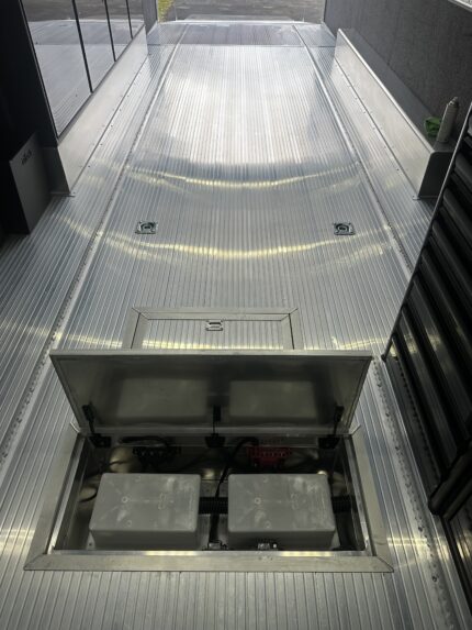 2026 InTech 44' GN Icon Trailer w/ Bathroom, Dual Power Awnings, Cabinets, Winch & More — photo 17