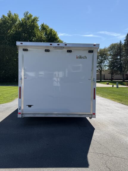2027 inTech 28' Lite Aluminum Car Hauler | Custom Cabinets, Winch, Electric Jack & More — photo 19
