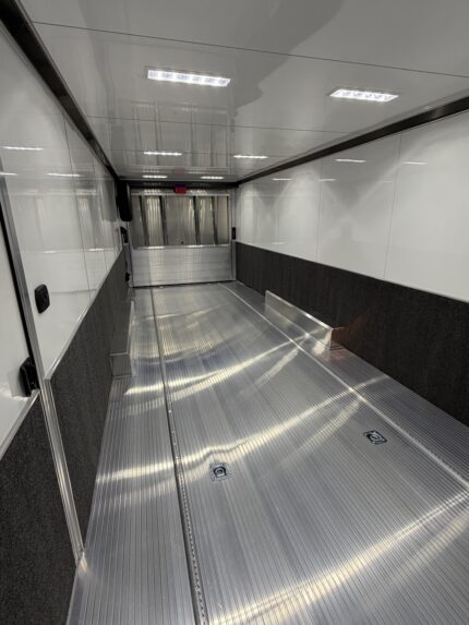 2027 inTech 28' Lite Aluminum Car Hauler | Custom Cabinets, Winch, Electric Jack & More — photo 5