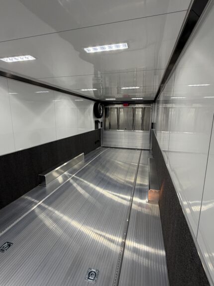 2027 inTech 28' Lite Aluminum Car Hauler | Custom Cabinets, Winch, Electric Jack & More — photo 14