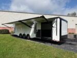 2027 34' Haulmark Edge Race Trailer, equipped with Turbo Package, Awnings, Stereo, Cabinets & More