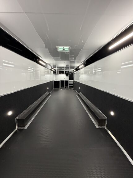 2027 34' Haulmark Edge Race Trailer, equipped with Turbo Package, Awnings, Stereo, Cabinets & More — photo 12