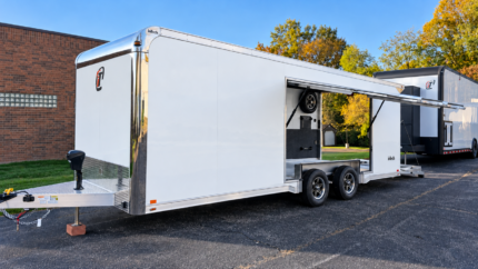 2027 inTech 24' Lite Aluminum Race Trailer w/ Escape Door — photo 1