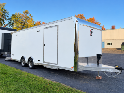 2027 inTech 24' Lite Aluminum Race Trailer w/ Escape Door — photo 5