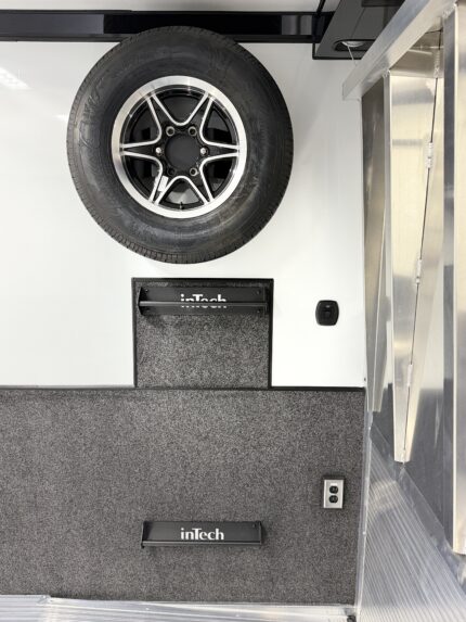 2027 inTech 24' Lite Aluminum Race Trailer w/ Escape Door — photo 8
